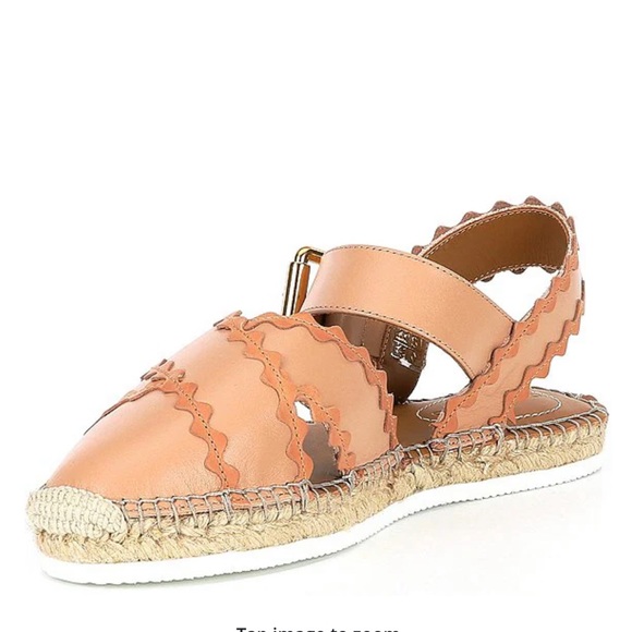 See By Chloe Glyn Leather Espadrilles - Picture 3 of 16